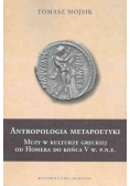 Antropologia metapoetyki