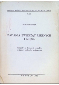 Badania zwierząt rzeźnych i mięsa