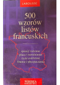 500 wzorów listów francuskich