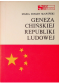 Geneza chińskiej republiki ludowej
