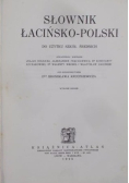 Słownik Łacińsko - Polski 1925 r.