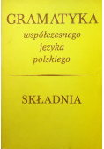 Gramatyka współczesnego języka polskiego. Składnia