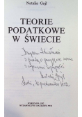 Teorie podatkowe w świecie
