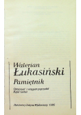 Łukasiński Pamiętnik