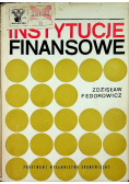 Instytucje finansowe