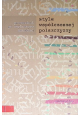 Style współczesnej polszczyzny