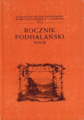 Rocznik podhalański, Tom III