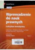 Wprowadzenie do nauk prawnych leksykon tematyczny