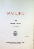 Nauka i sztuka  Matejko, 1908 r.