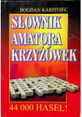 Słownik amatora krzyżówek