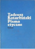 Pisma etyczne