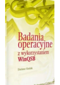 Badania operacyjne z wykorzystaniem WinQSB