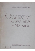 Odwiedziny Gdańska w XIX wieku
