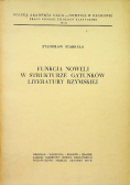 Funkcja noweli w strukturze gatunków literatury rzymskiej
