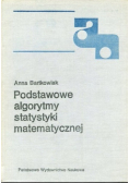 Podstawowe algorytmy statystyki matematycznej