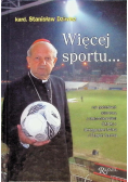 Więcej sportu