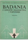 Badanie z dziejów osadnictwa i toponimii