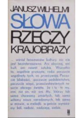 Słowa rzeczy krajobrazy