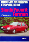 Budowa naprawa eksploatacja Skoda Favorit Forman