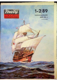 Mały modelarz Nr 1 i 2 / 89 Historyczny żaglowiec Mayflower