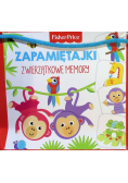 Fisher Price. Zapamiętajki. Zwięrzątkowe memory