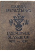 Księga pamiątkowa rzemiosła śląskiego 1932 r.