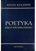 Poetyka Wstęp do teorii dzieła literackiego