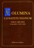 Volumina Constitutionum Tom II, 1550-1609.