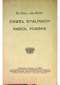 Paweł Stalmach Karol Miarka, 1924 r.