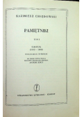 Pamiętniki Galicja 1843 - 1880 Tom I