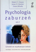 Psychologia zaburzeń  Tom 2