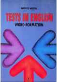 Tests in English: Word-Formation