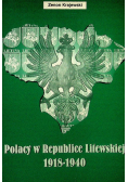 Polacy w Republice Litewskiej 1918 - 1940