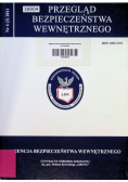 Przegląd bezpieczeństwa wewnętrznego Nr 4 / 11