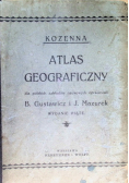 Kozenna. Atlas geograficzny, 1924r.