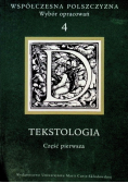 Tekstologia Tom 4 Część 1