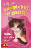 Łezka , przerażona kotka
