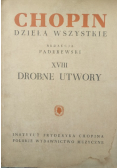 Chopin dzieła wszystkie XVIII drobne utwory