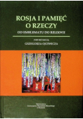 Rosja i pamięć o rzeczy