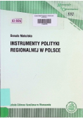 Instrumenty polityki regionalnej w Polsce