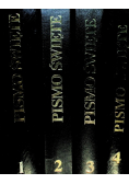 Pismo Święte Starego i Nowego Testamentu Tom 1 do 4