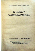W legii cudzoziemskiej, 1925 r.