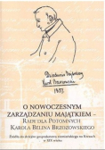 O nowoczesnym zarządzaniu