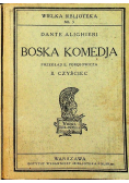 Boska Komedja, Tom II, 1922 r.