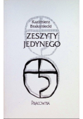 Zeszyty jedynego