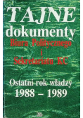 Tajne dokumenty Biura politycznego i sekretariatu KC