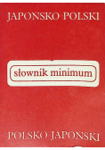 Słownik minimum japońsko - polski polsko - japoński