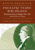 Początki teorii bibliologii