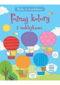Nauka ze zwierzakami. Poznaj kolory z naklejkami