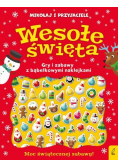 Wypukłe naklejki Wesołe święta